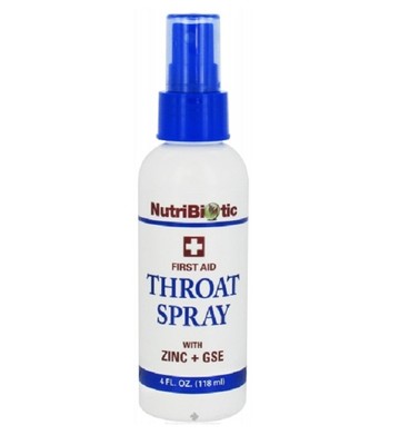 Erste Hilfe Halsspray, 4 fl oz (118 ml) - NutriBiotic