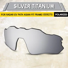 1.5MM POLARIZED Replacement Lenses for Oakley Radar EV Path AF OO9275, Silver