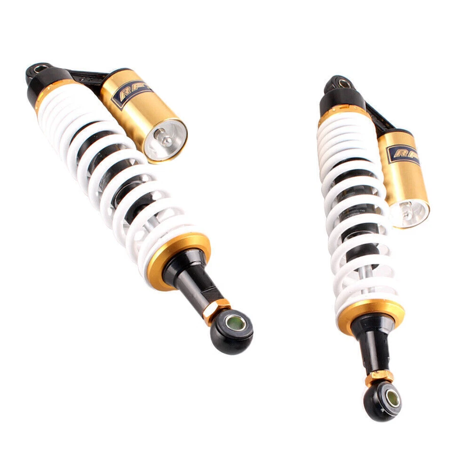 15 400mm 3/4" Rear Air Shocks Absorbers Suspension Spring Bag Damper Quad ATV - Image 2 of 4