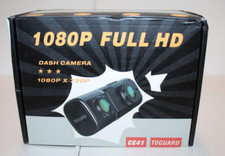 TOGUARD CE41 Dual Dash Cam UBER Night Vision 1080P X 720P Camera Brand New