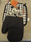 Disney Halloween Mickey & Minnie Mouse Oversized Oven Mitt & Pot Holder New