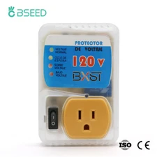 120V US Plug Surge Voltage Protector Power Sockets Refrigerator Appliance Home