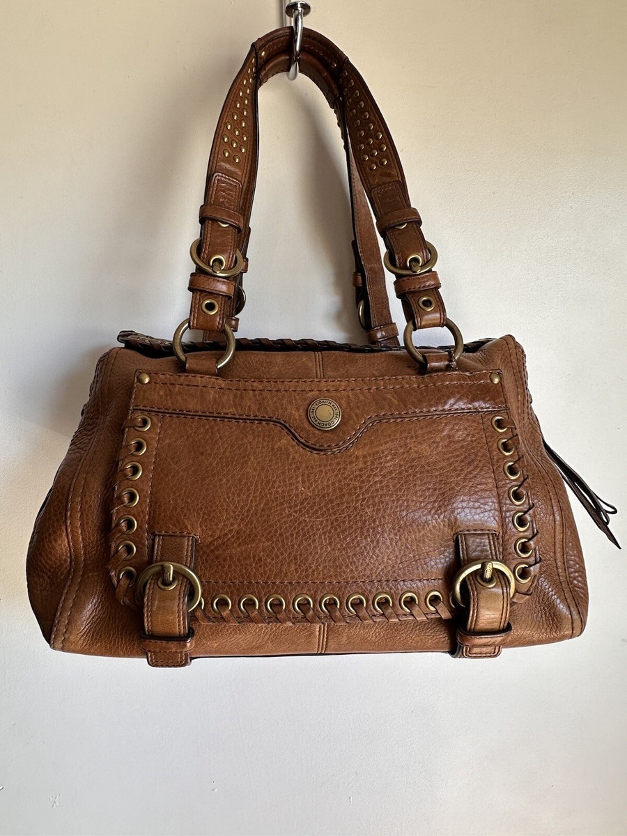 Vintage Coach Chelsea Satchel Nubuck OLD Coach Nubuck Shoulder Bag