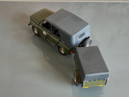 Novoexport UAZ URAL ZIL CA KRAZ LKW 1:43 NVA DDR Militär CCCP UDSSR USSR I - Bild 3 von 4
