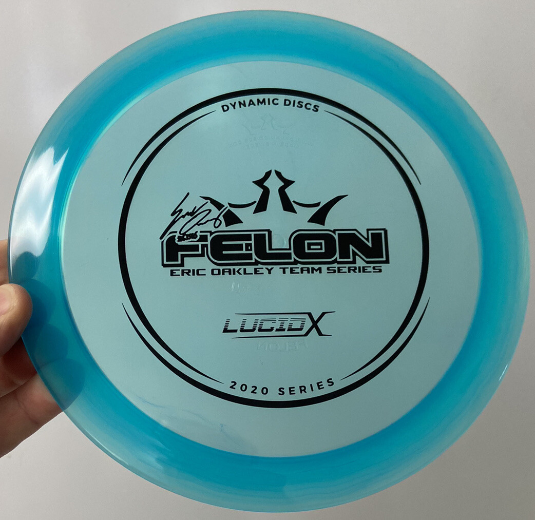 2020 Lucid X Felon Blue Dynamic Disc Golf Eric Oakley Westside