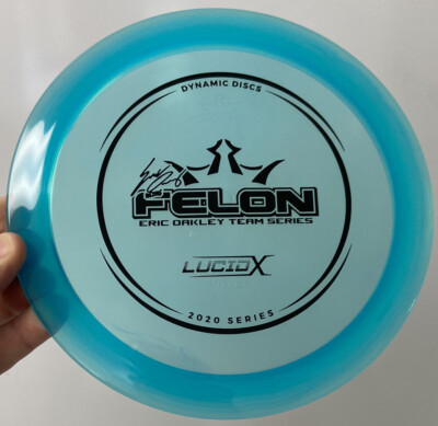 ハク　アメルプ 2020 Lucid X Felon Blue Dynamic Disc Golf Eric Oakley Westside