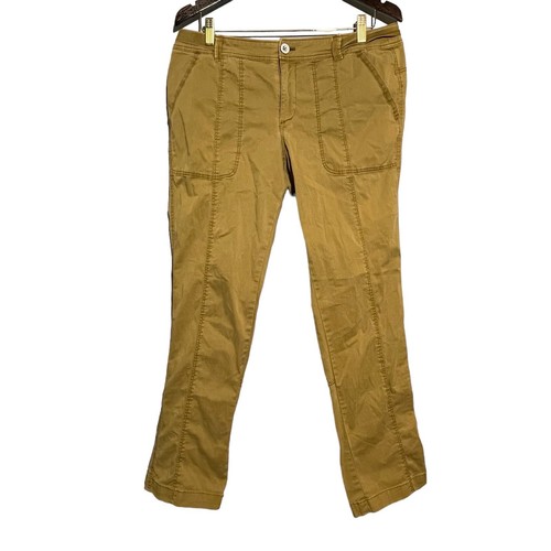 Anthropologie Hei Pants Khakis Damen Gr. 30 Chinohose Straight Skinny Hose braun