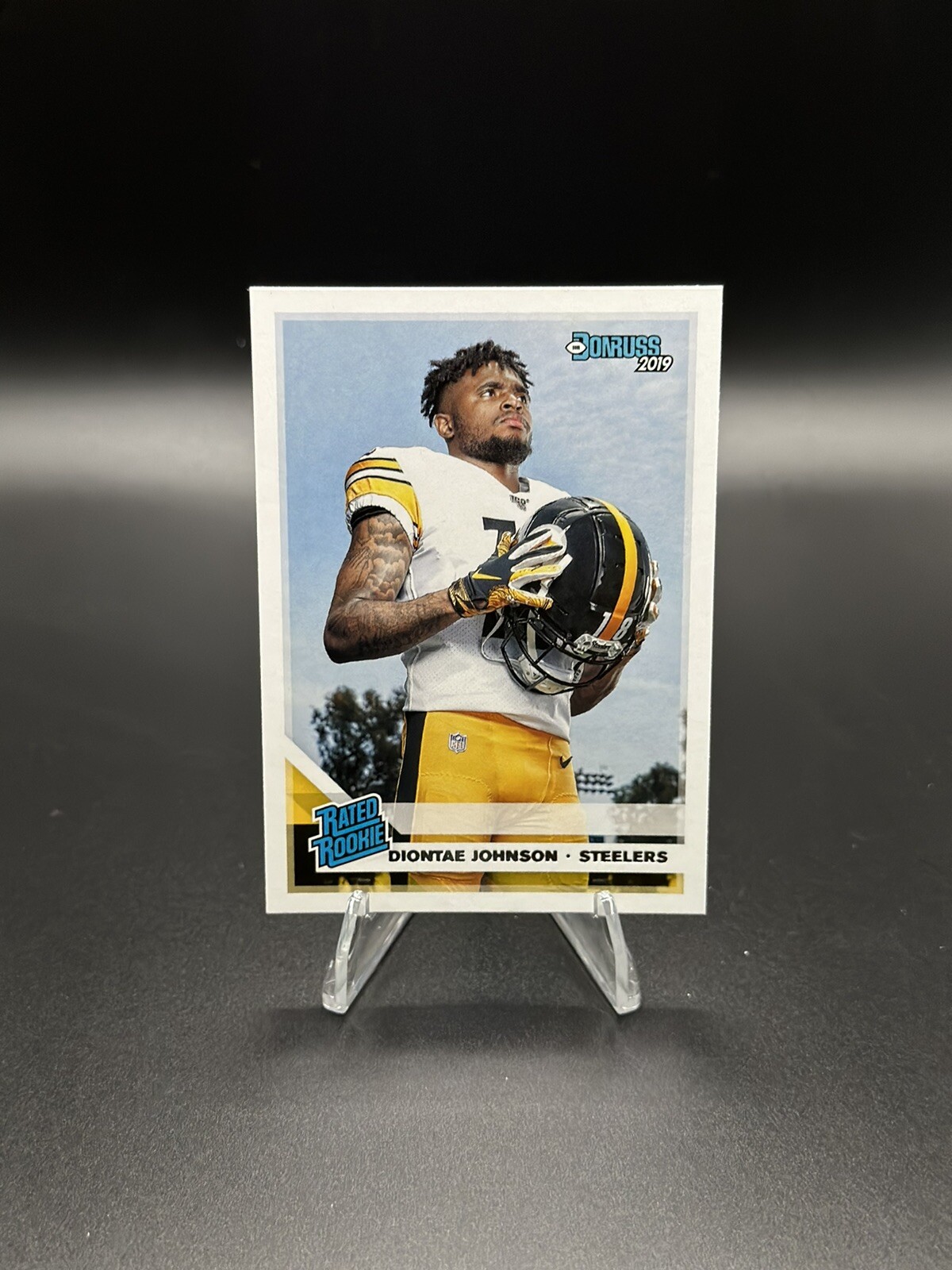 2019 Panini Donruss - Rated Rookie #327 Diontae Johnson (RC)