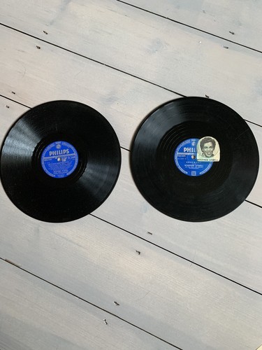 🎵 2x Philips 78 Rpm Winifred Atwell Boogamba Waltz Let’s Have Another party