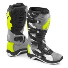 motocross boots | Forma PILOT boots gray for offroad tech motorcycle mx dirt