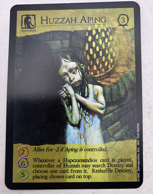1997 Clive Barker Imajica CCG  *Huzzah Aping   NM - SellbyCyn