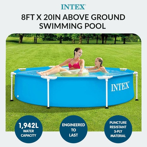 Intex 28205NP Metal Frame Swimming Pool 