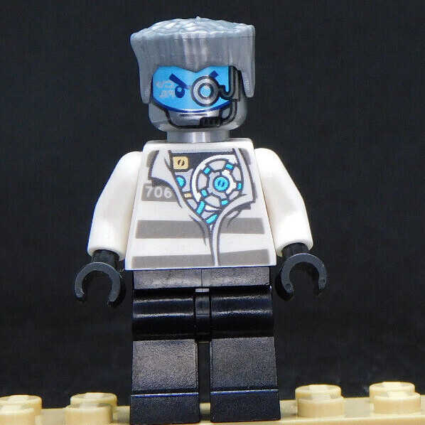 Lego Ninjago Zane prisoner minifigure NJO233 | eBay