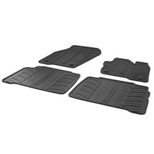Gledring Tailored Rubber Floor Mats for Ford Galaxy Mk4 15-23 Black Moulded Set