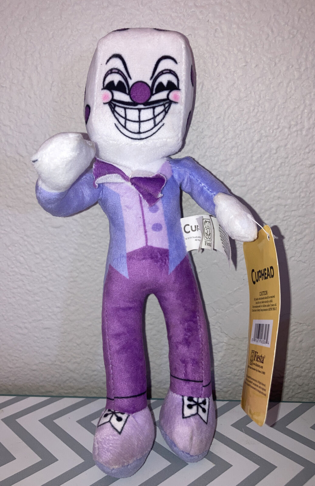 Cuphead mugman game Action Figures set king dice devil boss