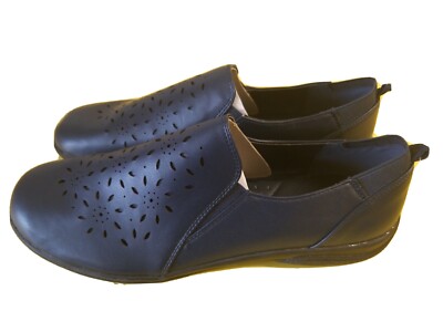 Basic Edition Women's Augusta Blue Slip On Loafer Shoe Size 9.5