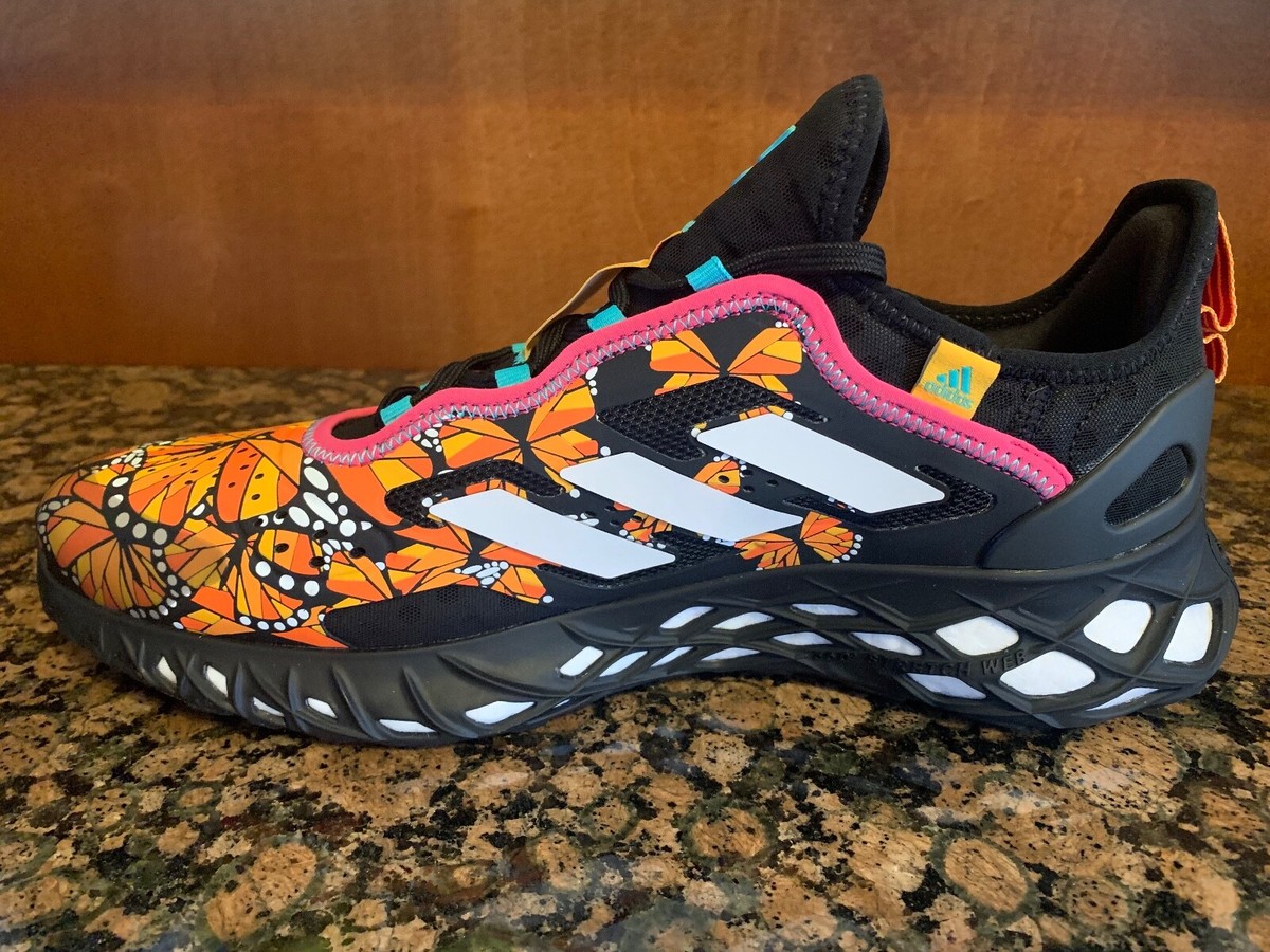New! ADIDAS WEB BOOST DIA DE LOS MUERTOS RUNNING SHOES