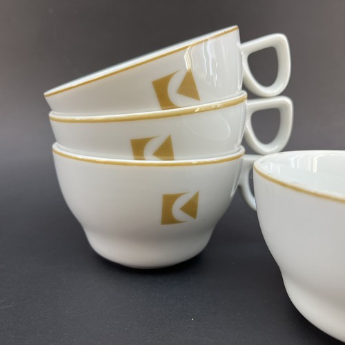 Juego de servicio de vuelo aéreo Canadian Pacific Airlines CP/4 tazas de té de café Japón - Imagen 4 de 10