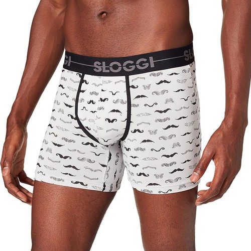 Confezione 2 slip boxer uomo Sloggi Go Movember taglia XXL cotone - Foto 2 di 2