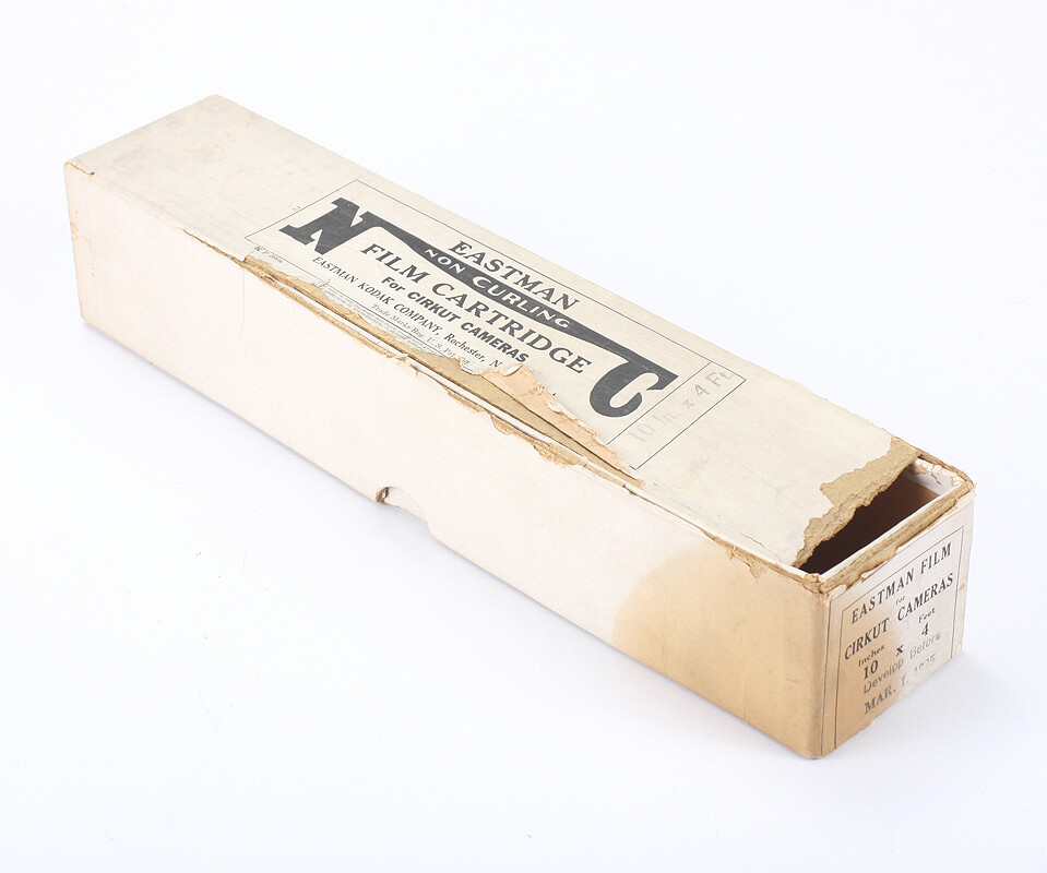 リピート KODAK 10 INCH CIRKUT NC FILM EMPTY BOX ONLY (NO FILM) 1925/cks