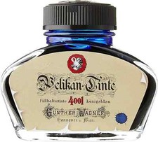 Pelikan 4001 Gunther Wagner Fountain Pen Ink Royal Blue New In Box 340299