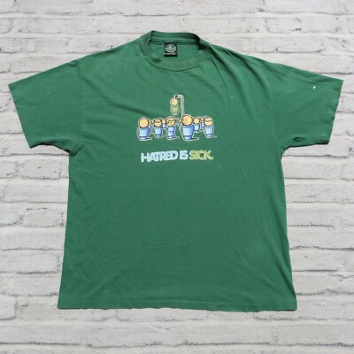 Vintage Blunt Skateboards Hatred is Sick Tshirt Size XL L Skate | eBay