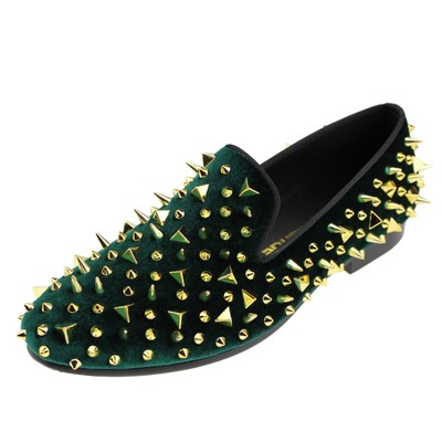 mens dress loafers with spikes