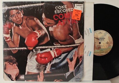 COKE ESCOVEDO ''Comin' At Ya'' LP (Mercury SRM-1-1085, orig '76) VG++ SHRINK Funk