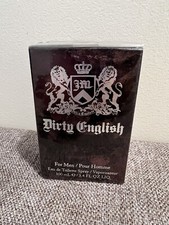 Dirty English by Juicy Couture EDT Cologne for Men 3.4 oz NIB Sealed