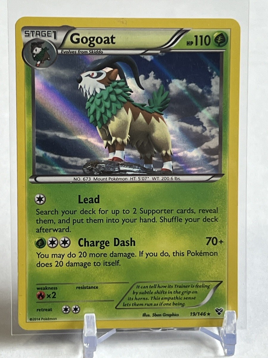 ポケモンカードゲーム gotty Gogoat 19/146 | XY - Base Set | Holo Rare | Pokemon LP | eBay