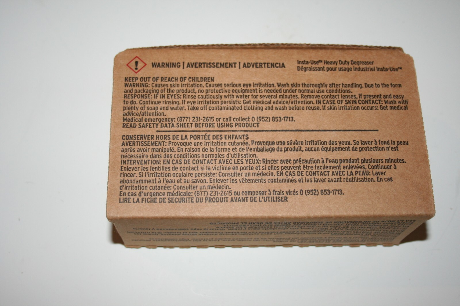 Box of 12 Kay InstaUse Heavy Duty Degreaser Cartridges 0.34 oz. ea