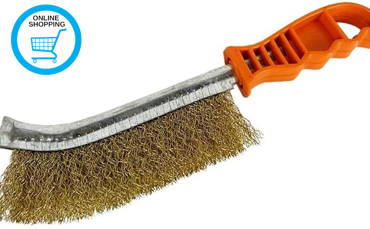 Wire Brush Rust Remover Spid Brush Paint Cleaning Welding Seam