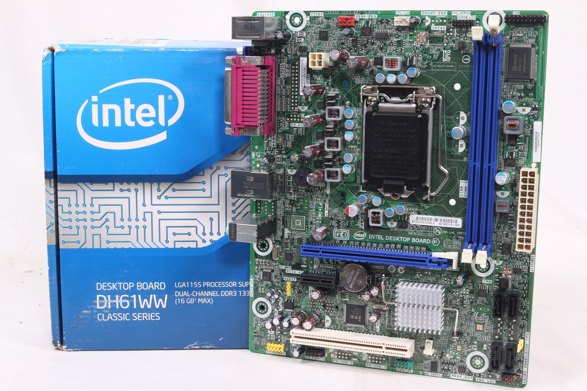 Computer Motherboards Intel Desktop Board Btww Intel DH61WW Micro