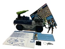 Eliminator Blocker RARE Gi Joe Hasbro ARAH Vtg Figure Toy Vehicle COMPLETE 1987