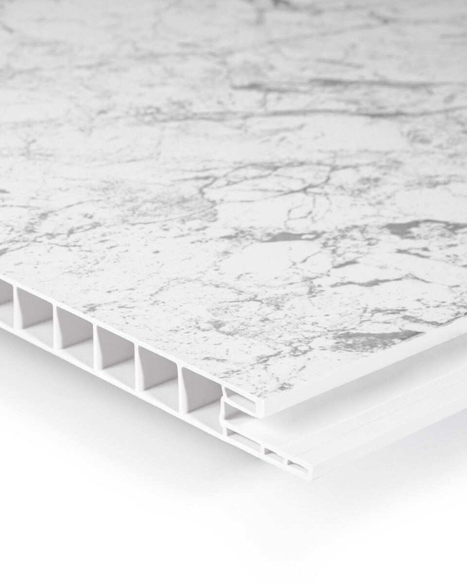 Shower Wall Panel Liner PVC Granada White Waterproof Durable Seamless DIY 900 eBay