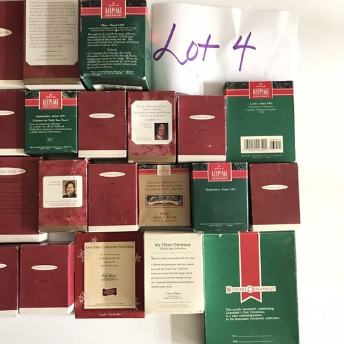 20 Various Christmas Ornaments Most Hallmark Keepsake New in Box Vintage-LOT #4 - Picture 8 of 13