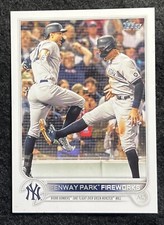 2022 Topps Series 2 - Fenway Park Fireworks - Judge / Stanton - Yankees - #399