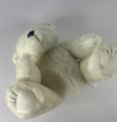 Polar Bear Plush 7" TM/MdeC AGC Inc Toronto, Ontario Glittery Fur, White - Picture 10 of 10