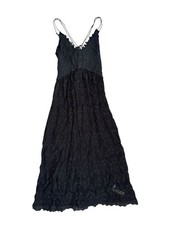 Free People Intimately Women  s Dolly Embroidered Slip Midi Dress S NWT