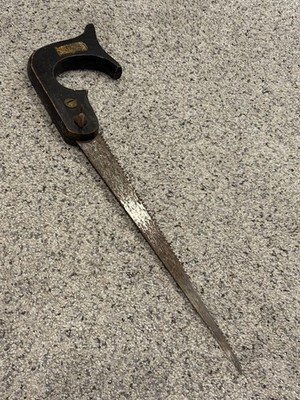 Vintage Key Hole/compass Hand Saw Old Woodworking Hand Tools Carpentry