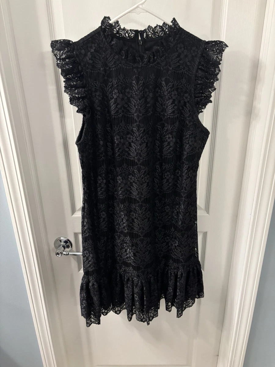 bcbg black ruffle dress BCBGMAXAZRIA Women's for sale Tulle gown