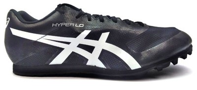 Asics Men's Track and Field Shoe Hyper LD 6 Athletic Spikes Black White Size 6M