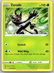 Zarude 027/264 Uncommon Fusion Strike Pokémon TCG