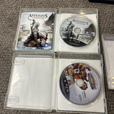 PlayStation 2 3 Wii Game Lot PS2 PS3 Skylanders Assassins Creed