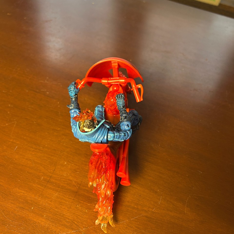 Marvel Legends Series 7 Phasing Variant Ghost Rider 2004 Toy Biz With ...