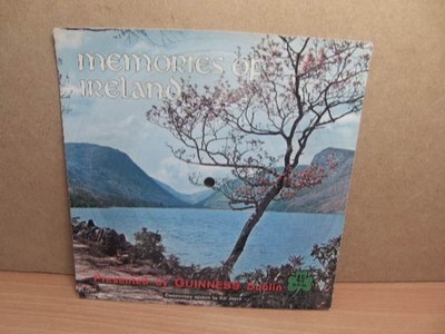 Memories of Ireland   presented by Guinness Dublin c1960 card Flexi Record