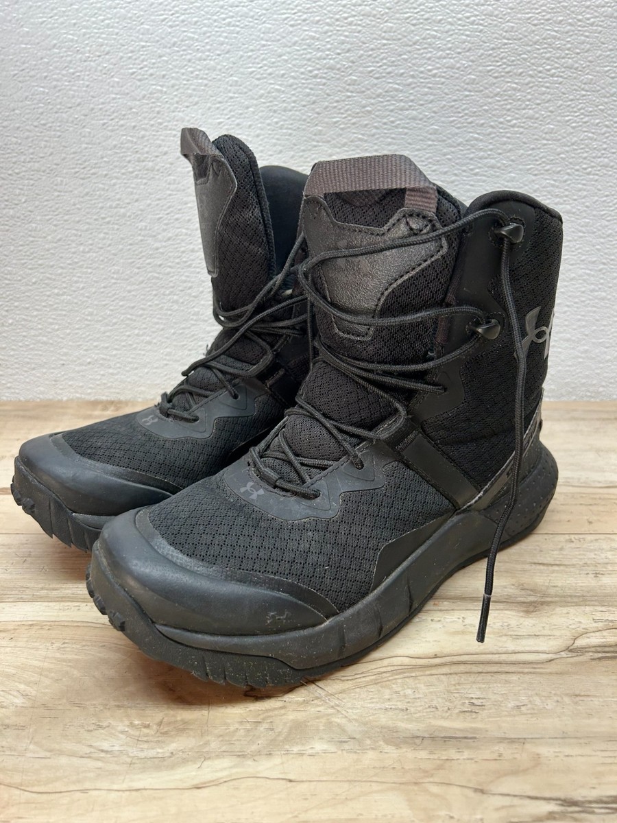 Under Armour Women's Tactical Black Boots Micro G Valsetz Slip