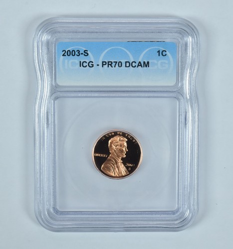 2003-S Lincoln Memorial Cent PR70 DCAM ICG - Picture 1 of 5