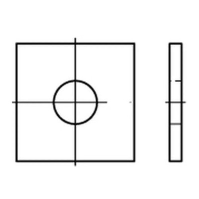 Reyher  436 4kt.U-Scheiben 17,5mm (50 Stück)