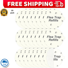 20 Pack Flea Trap Refill Discs Replacement Gl...